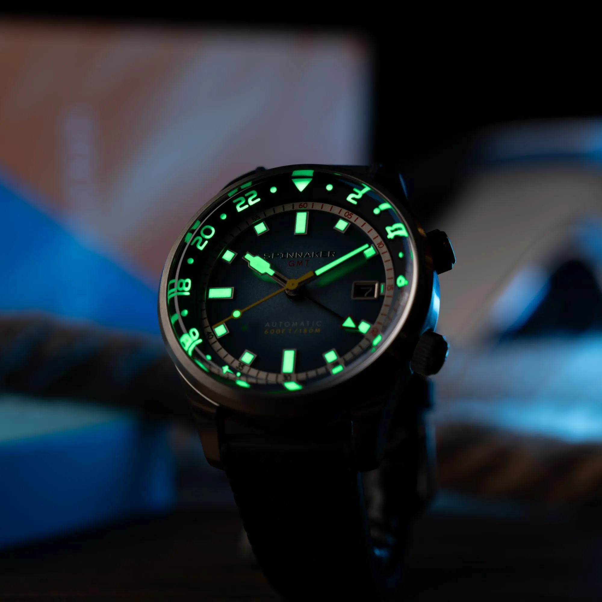 Spinnaker Bradner GMT Automatic Blue Alps Men's Watch