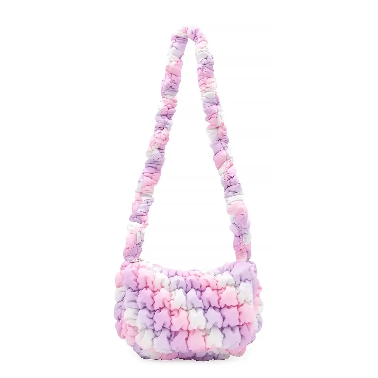 TGS Quilted Scrunchies Mini Sling Bag