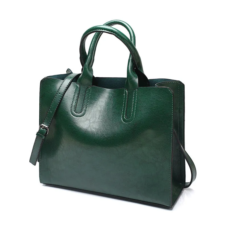 The Emelia Messenger Tote