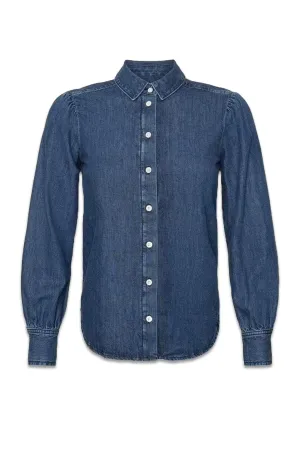 The Victorian Denim Blouse