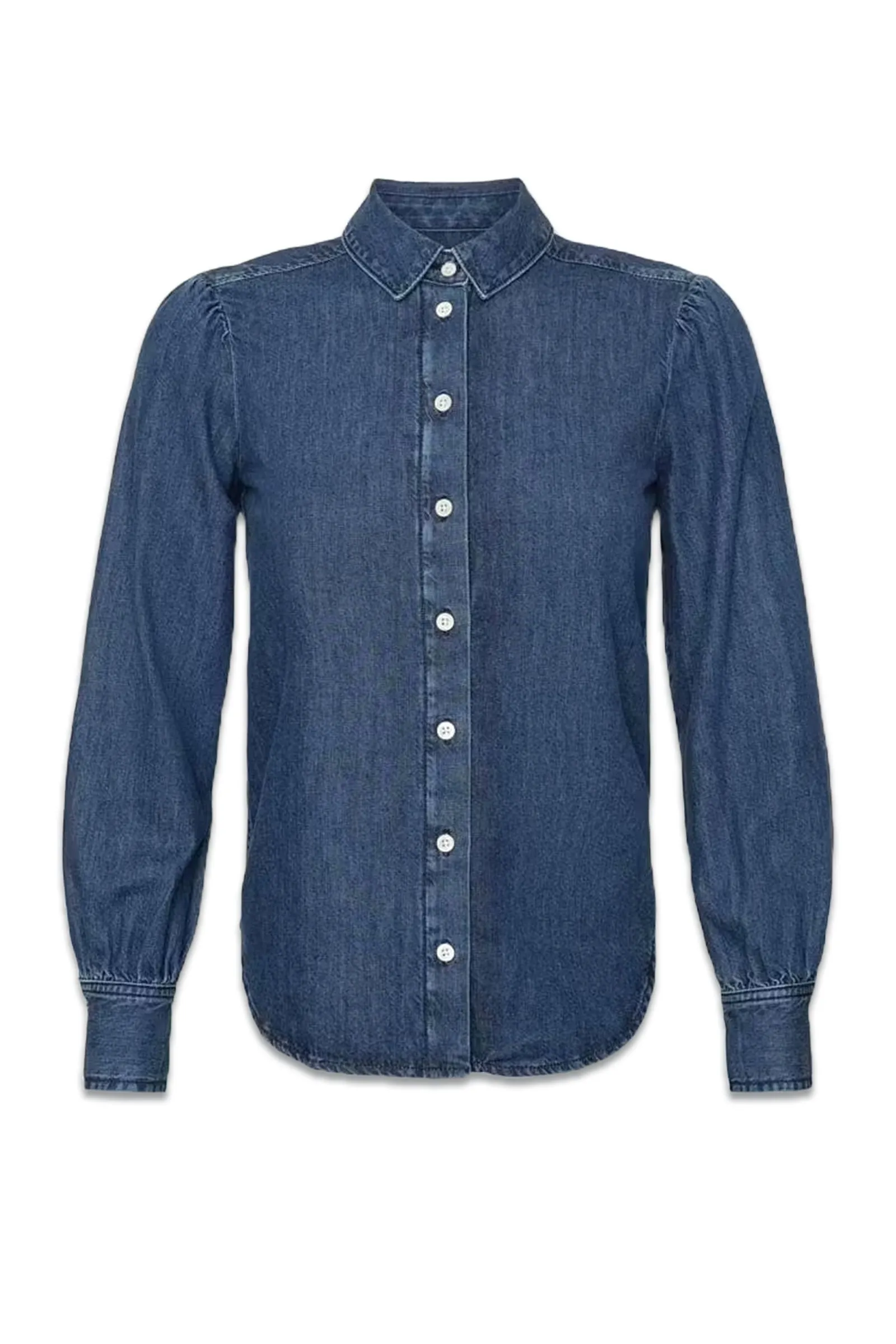 The Victorian Denim Blouse