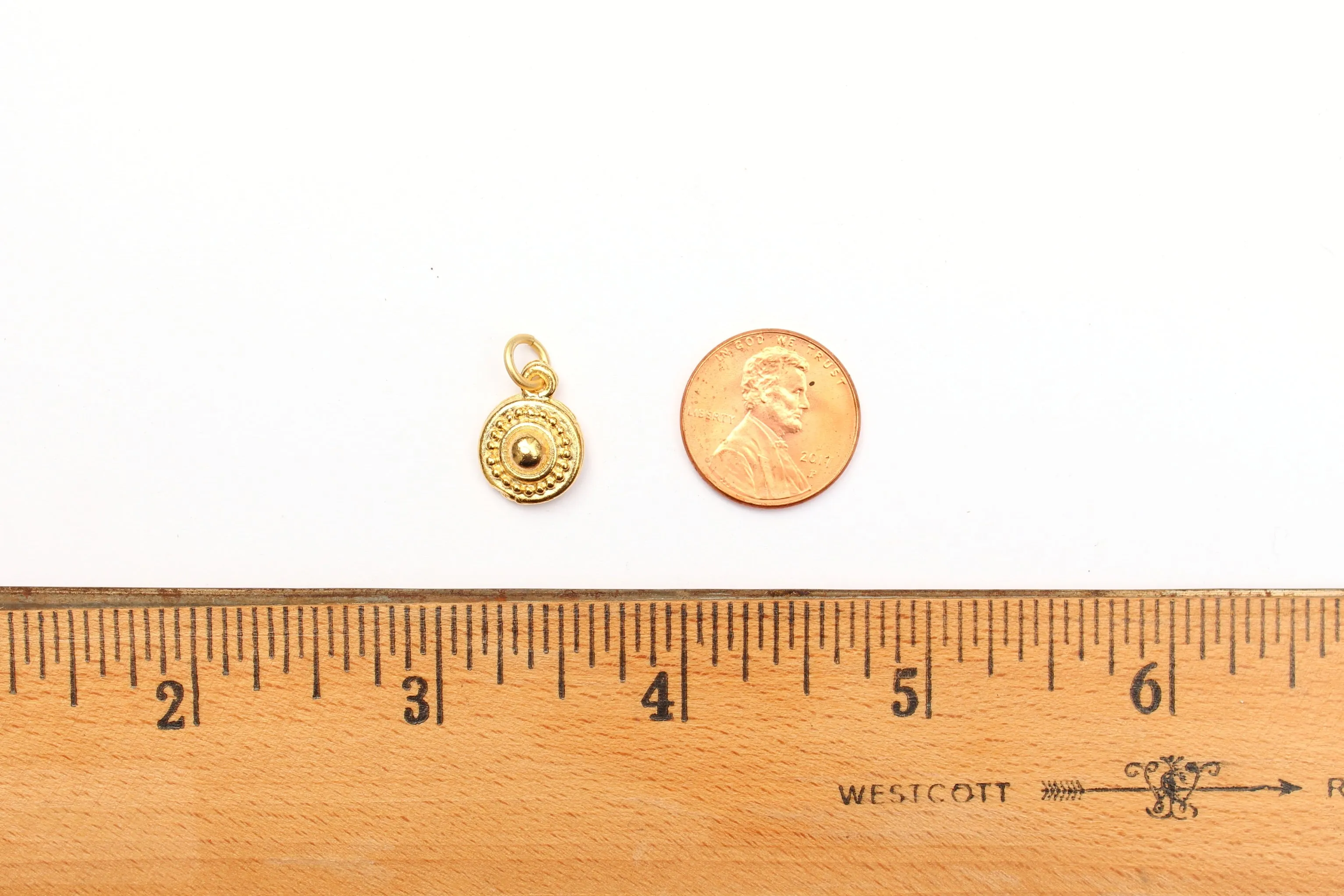 Tiny Madonna Charm in Britannium – The Mini Collection