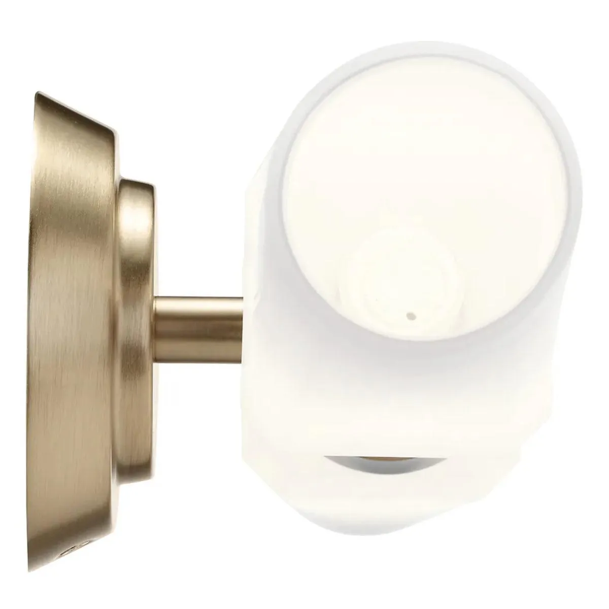 Truby 20 In 2-Lights Bathroom Vanity Light With Satin Etched Cased Opal Glass, Bronze Finish