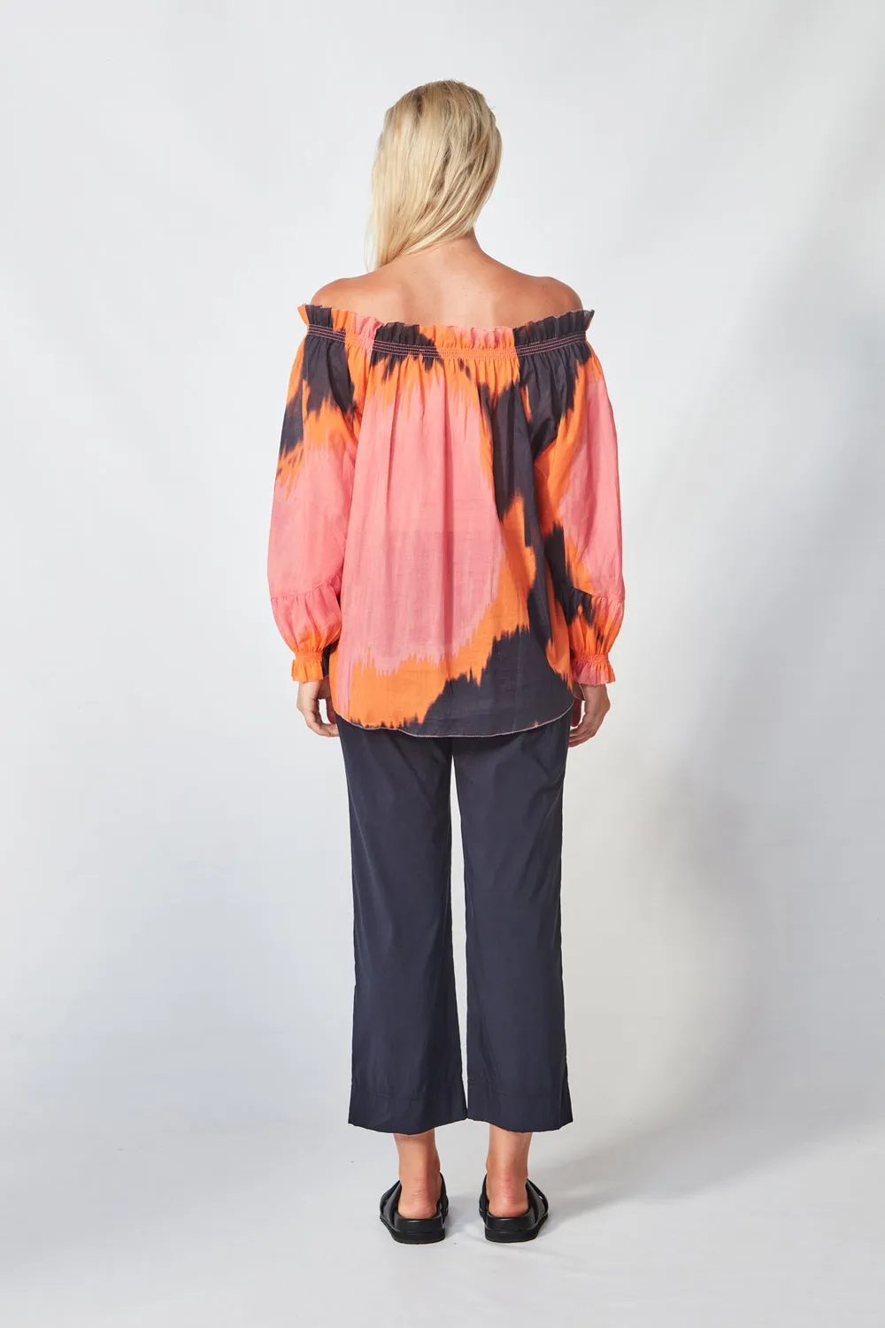 VERGE | THEME TOP - CORAL PRINT