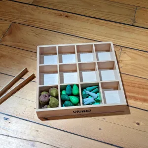 VIVAIO Wooden Box for Paints Practical Life Materials