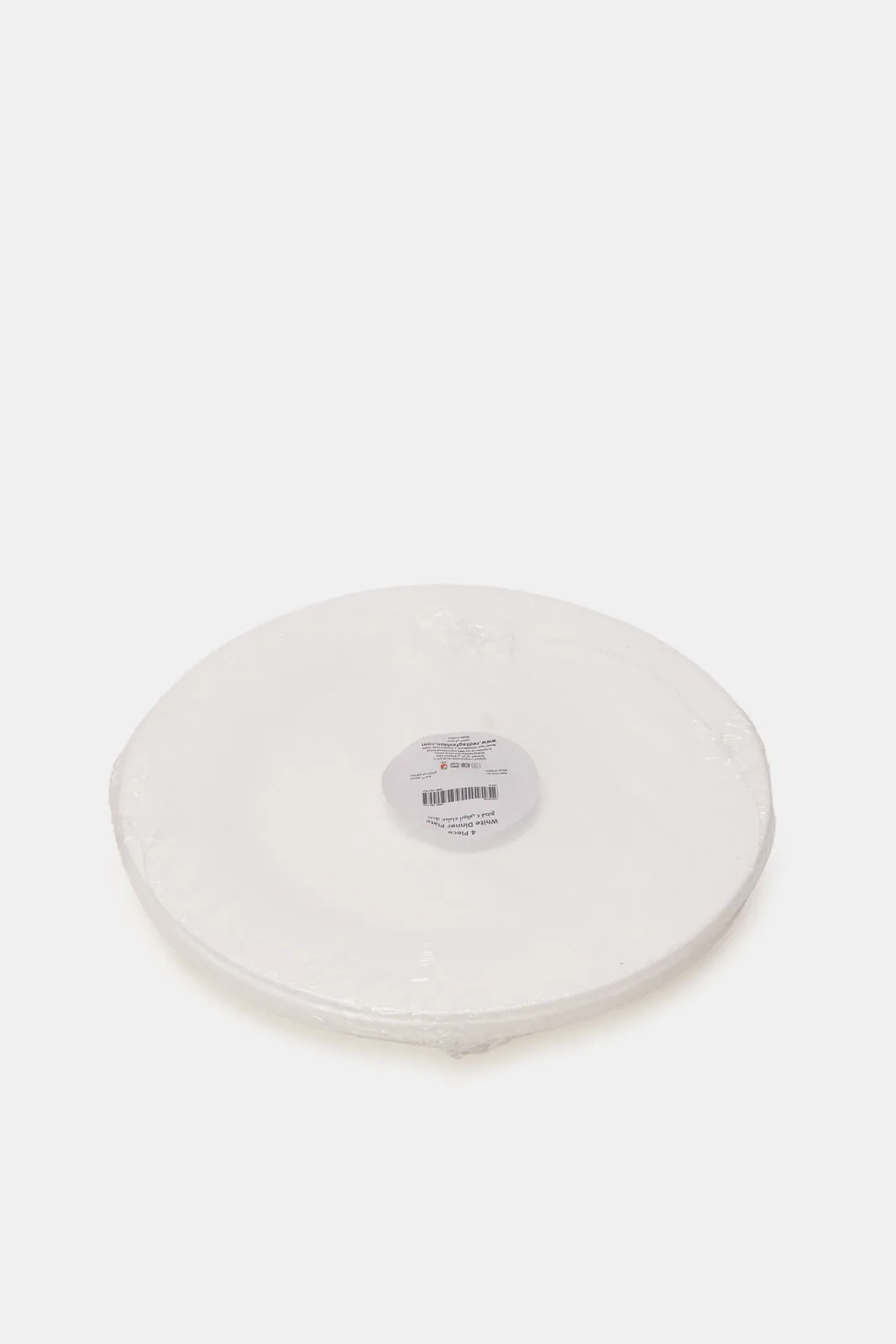 White Dinner Plate Set (4 Piece)
