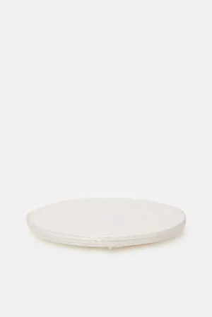 White Dinner Plate Set (4 Piece)