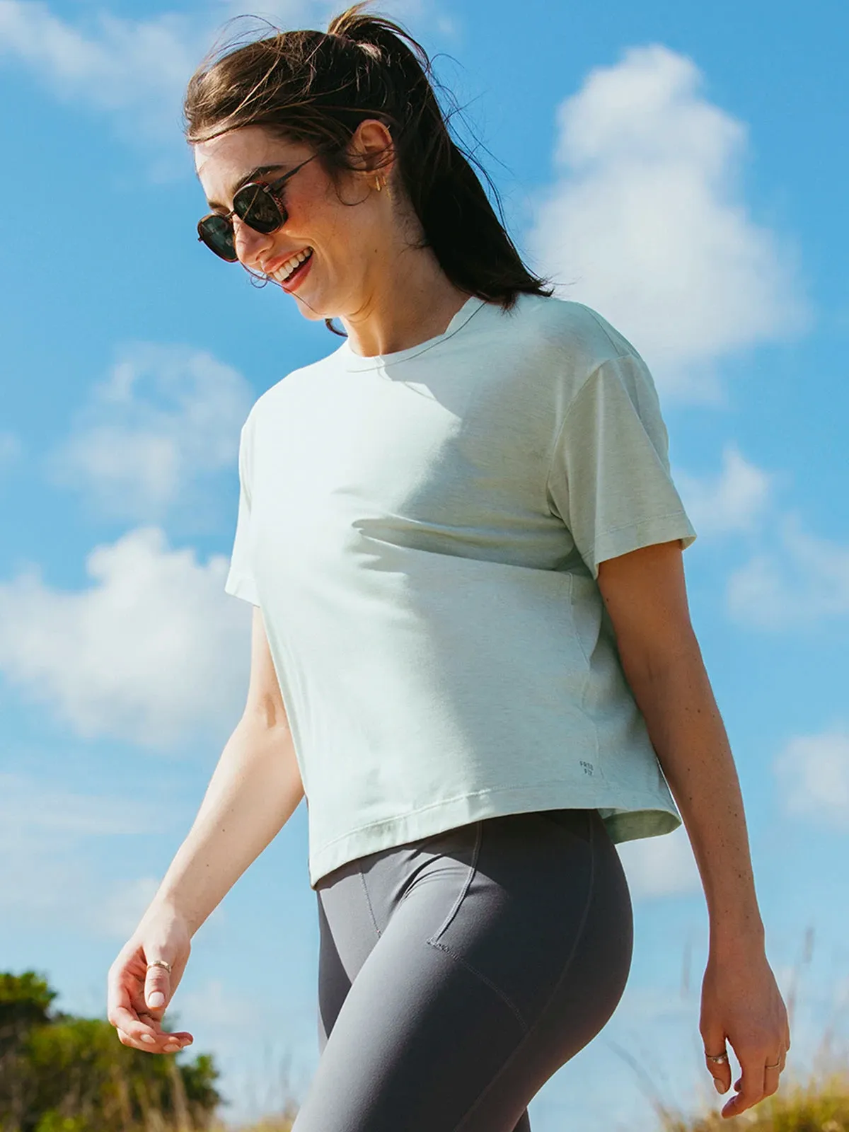 Women's Elevate Lightweight Tee - Fig