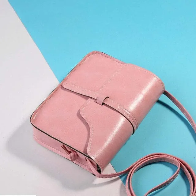 Xiniu Women Bags Leather Cross Body Shoulder Bags Vintage Purse Bag Womens Messenger Bag bolsa feminina #PYXTJ
