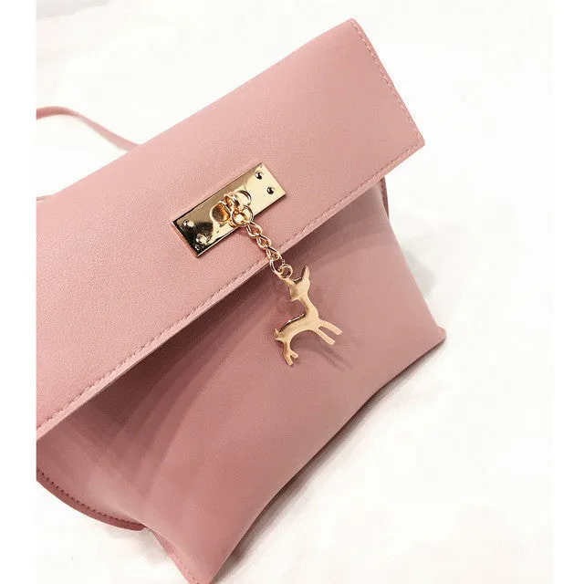 Xiniu women messenger bags fashion mini bag with deer to bags for women 2017 leather shoulder bags bolsa feminina Dropshipping#7