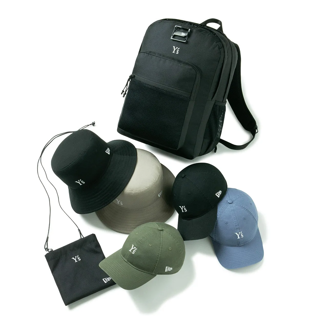 [Y's  New Era] BUCKET 03 LOGO HAT